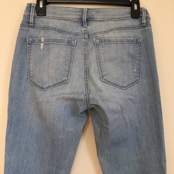 Loft Ann Taylor Low Rise Light Wash Denim Blue Skinny Jeans - Picture 4 of 16
